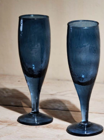 Yala Indigo Champagne Glass