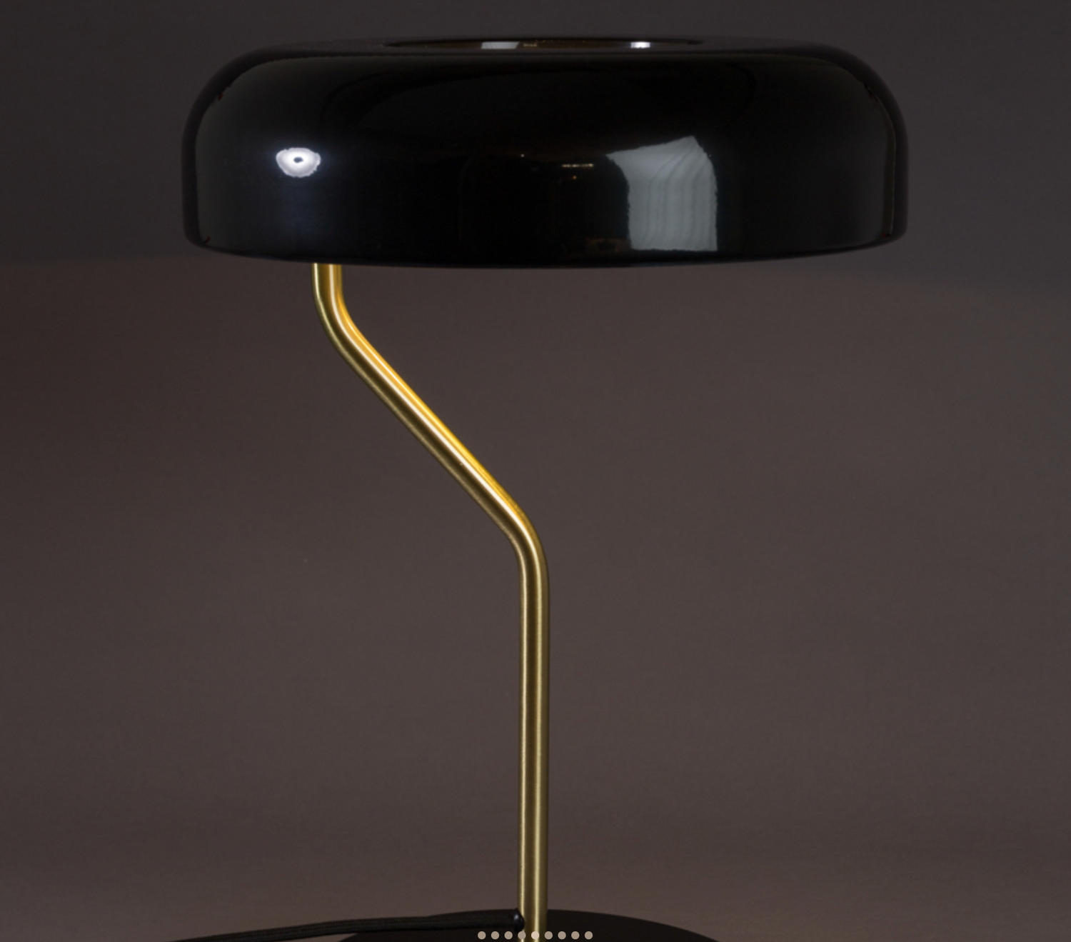 Eclipse Black Desk Lamp