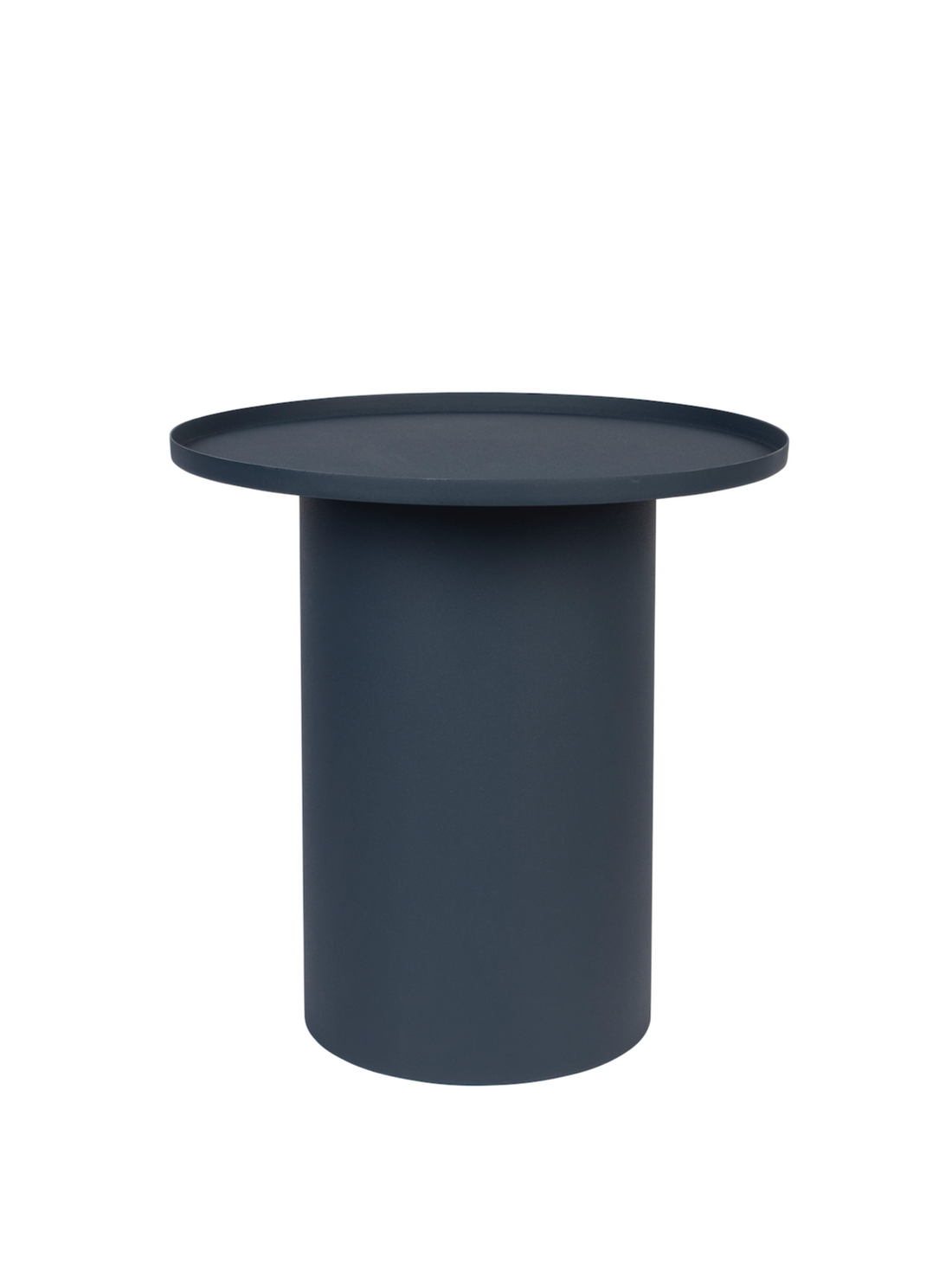 Sverre Round Blue Side Table