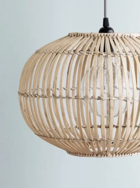 Bamboo Pendant Shade Zep Large