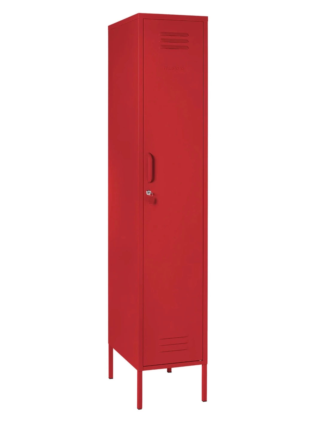 The Skinny Mustard Made Locker in Poppy