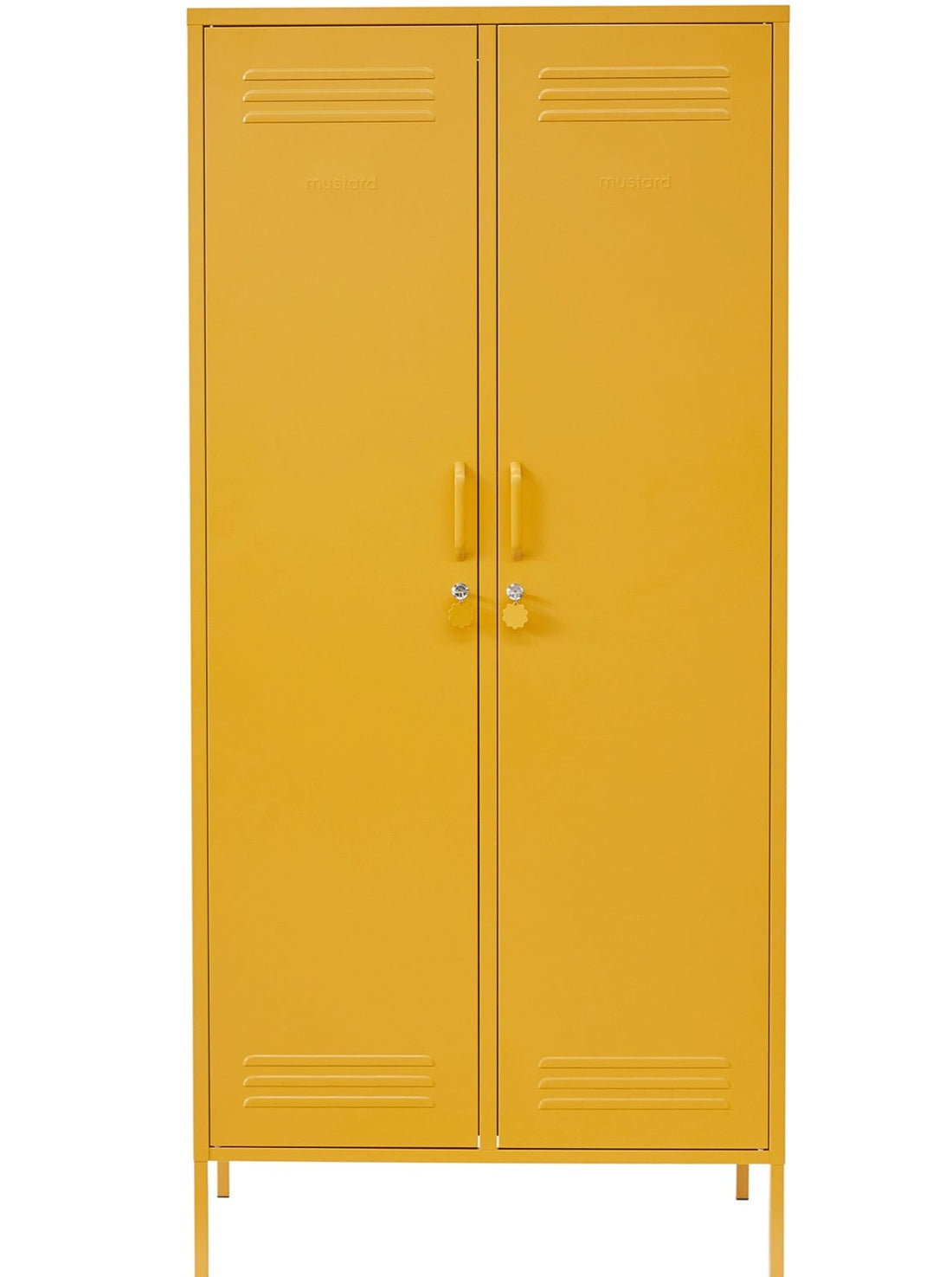 The Twinny Mustard Made Locker in Mustard