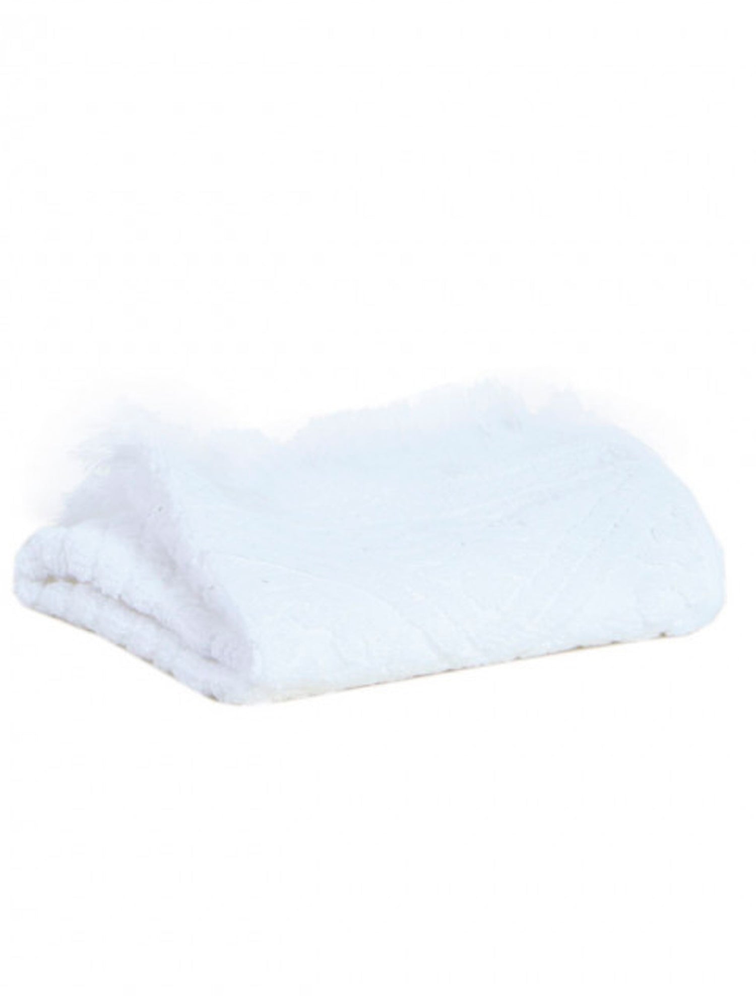 Embossed Jacquard Towel in Crisp White - 4 Sizes Available