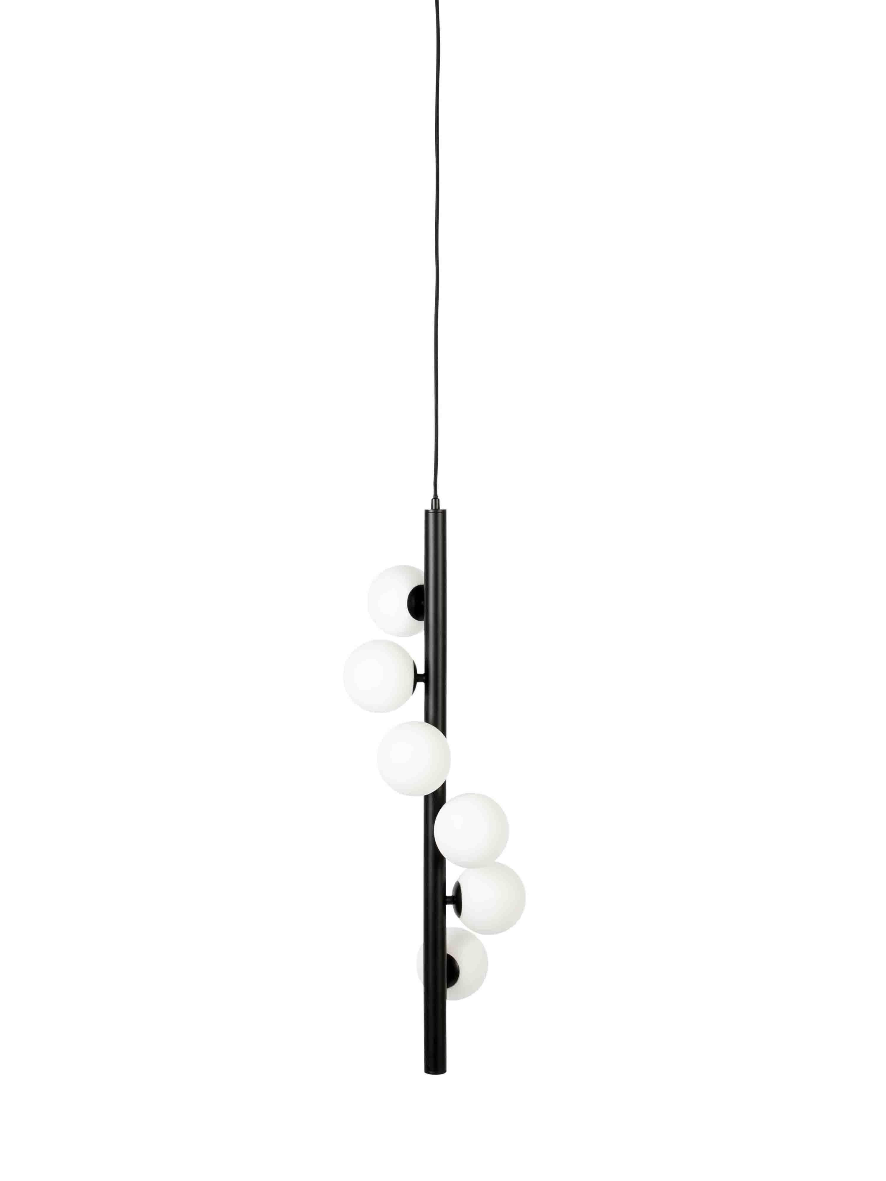 Monica Pendant Light -  White/Smoke