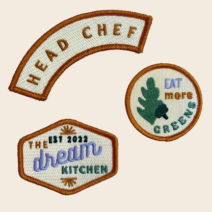 DIY Chef Patch Costume Kit