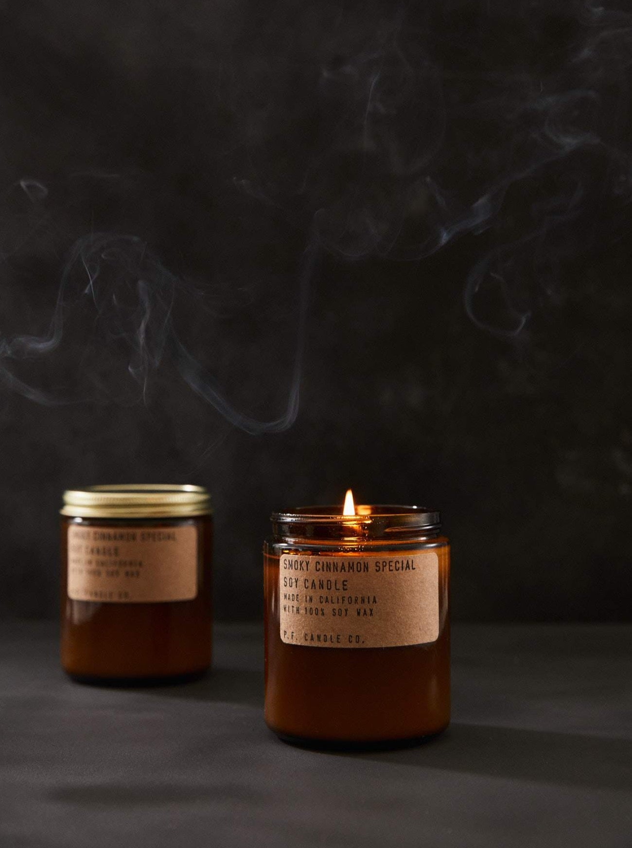 Smoky Cinnamon Scented 7.2 Oz Soy Candle