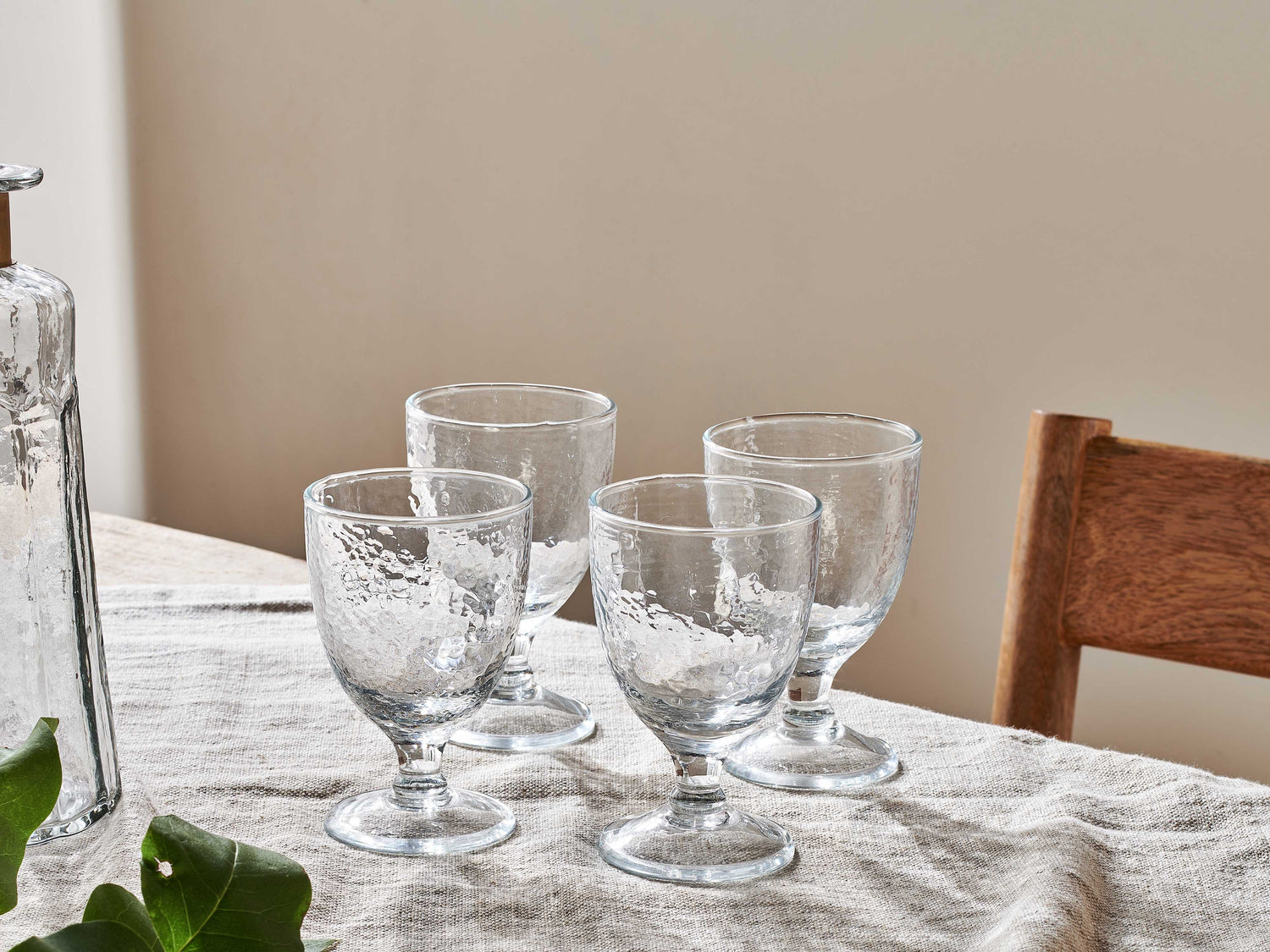 Yala Hammered Wine Glass