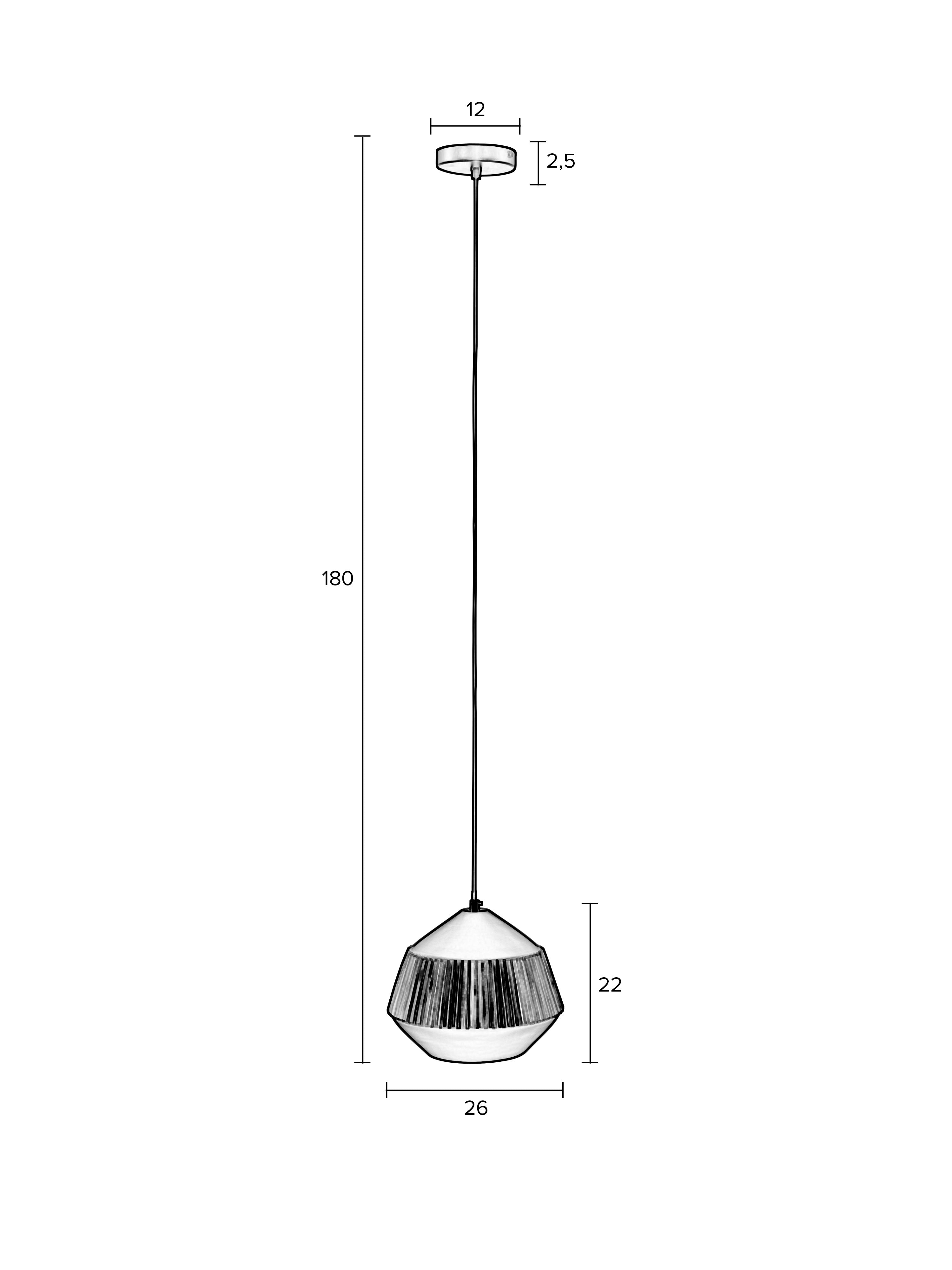 Aysa Wide Pendant Light - 2 Colour Options