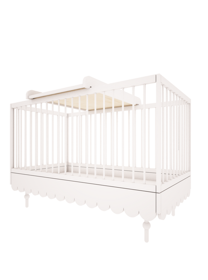 Baby Changing Unit for Babushka Collection in White