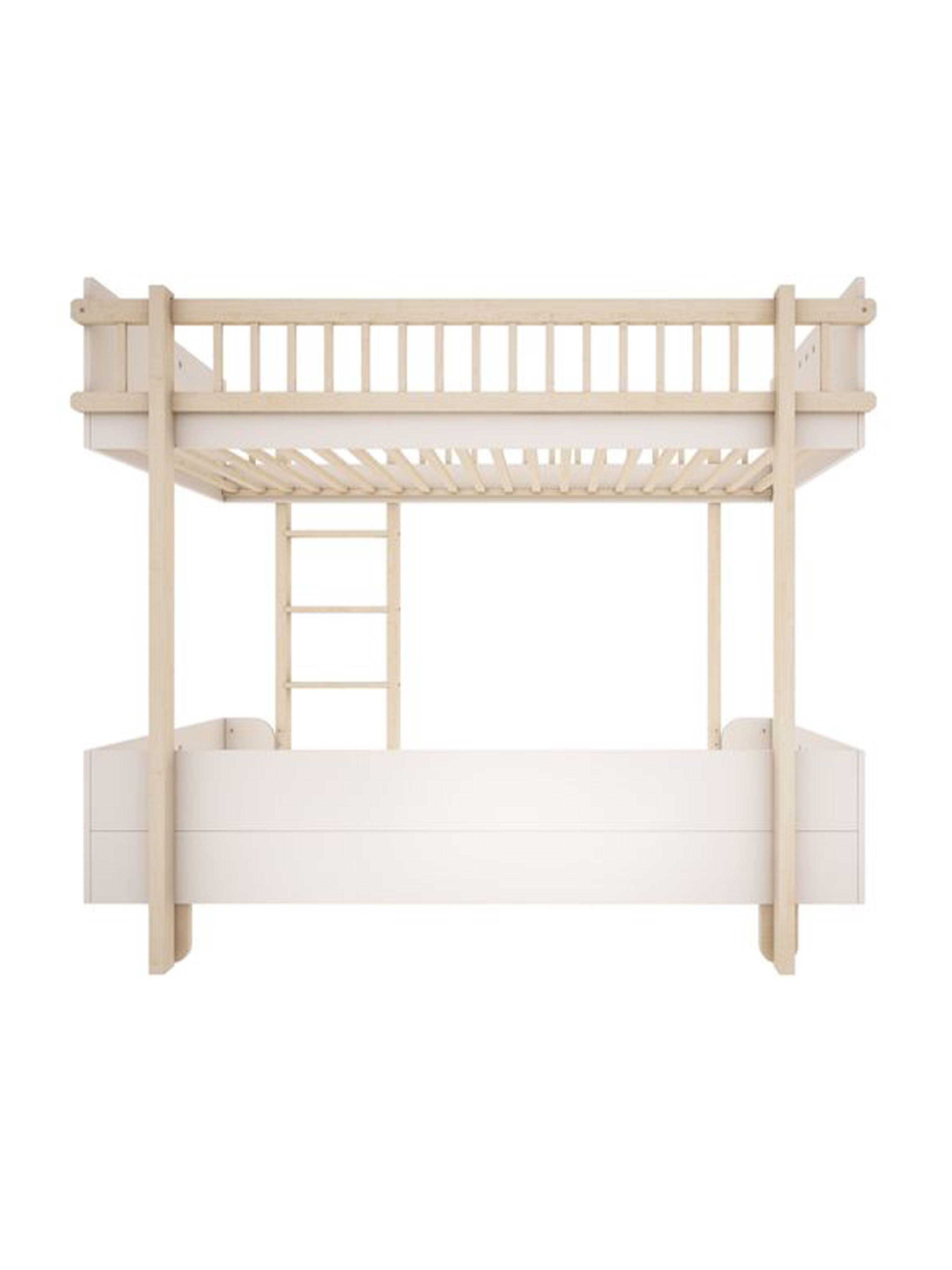 Classic Scandi Bunk Bed - White