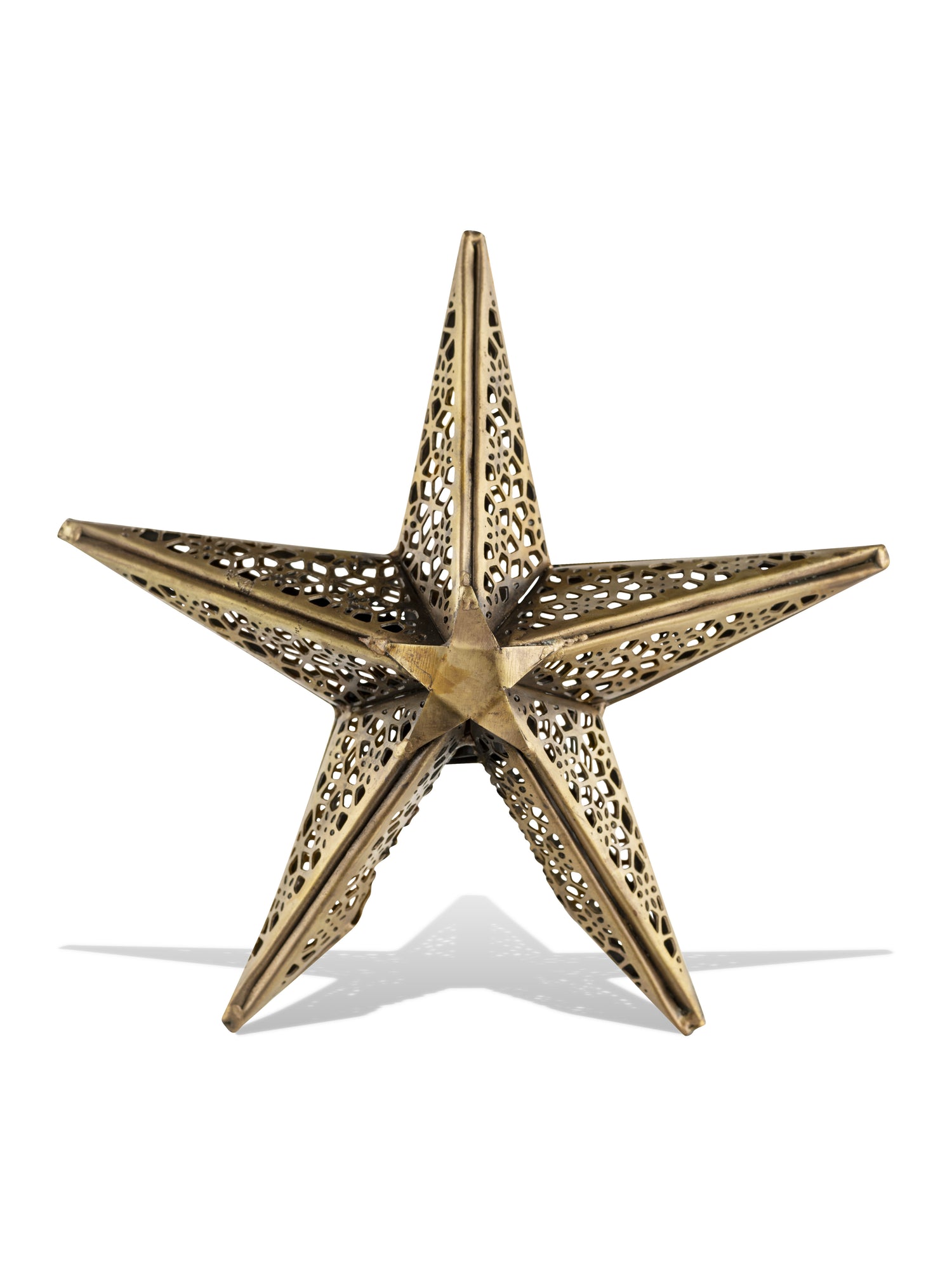 Bishakha Brass Star Tree Topper