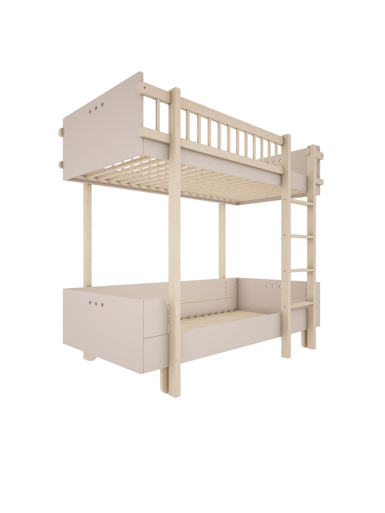 Classic Scandi Bunk Bed - Cashmere