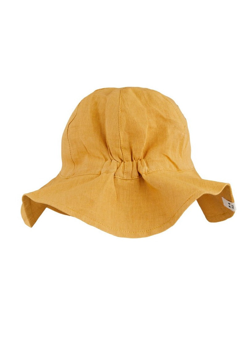 Dorrit Organic Cotton Sun Hat in Mellow Yellow