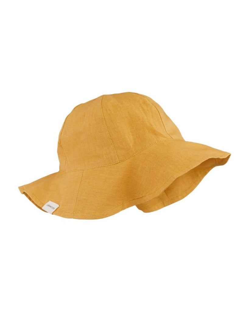 Dorrit Organic Cotton Sun Hat in Mellow Yellow