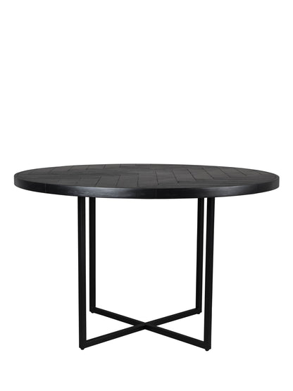 Class Round Wooden Dining Table - Colour Options Available