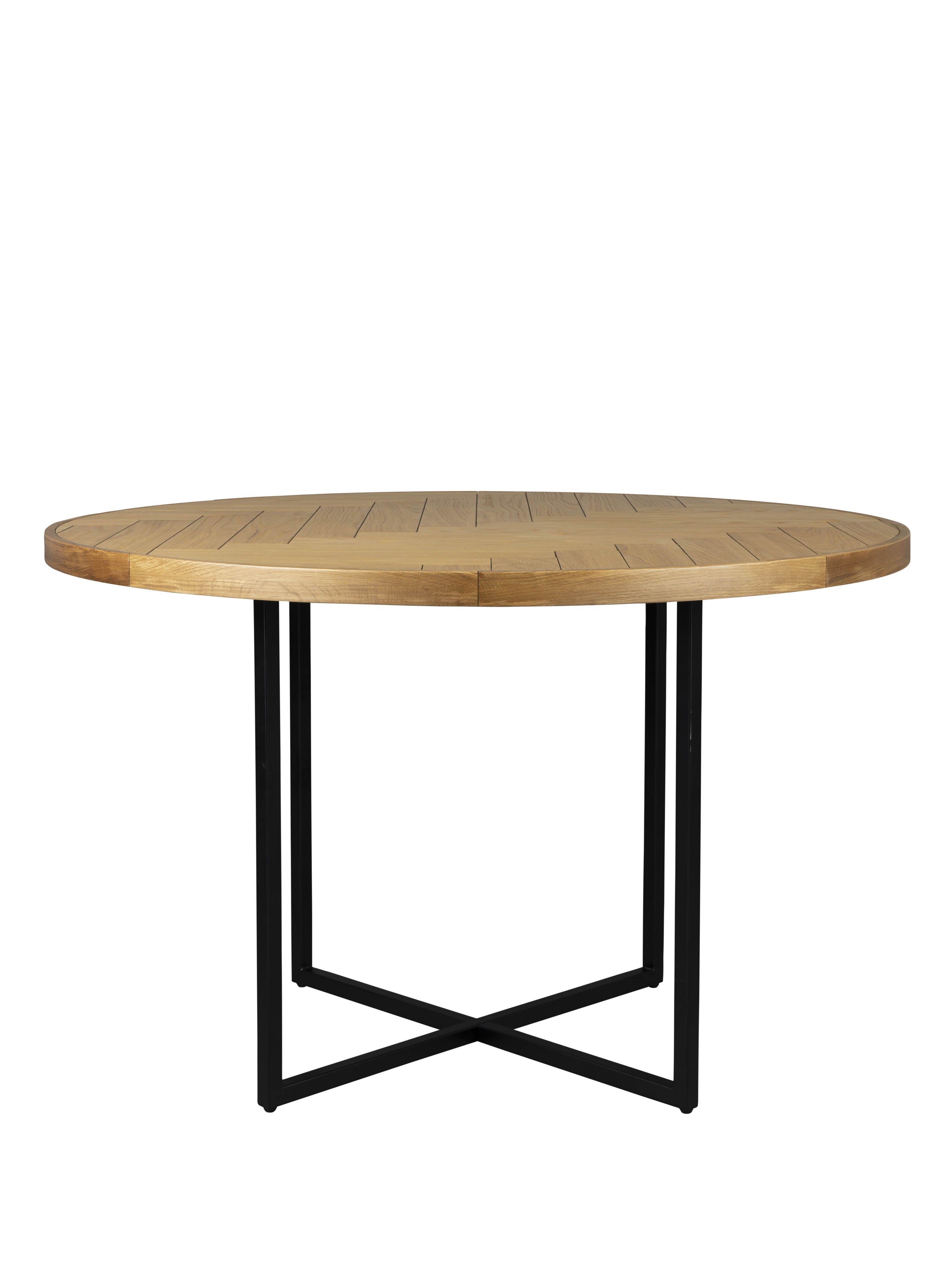 Class Round Wooden Dining Table - Colour Options Available