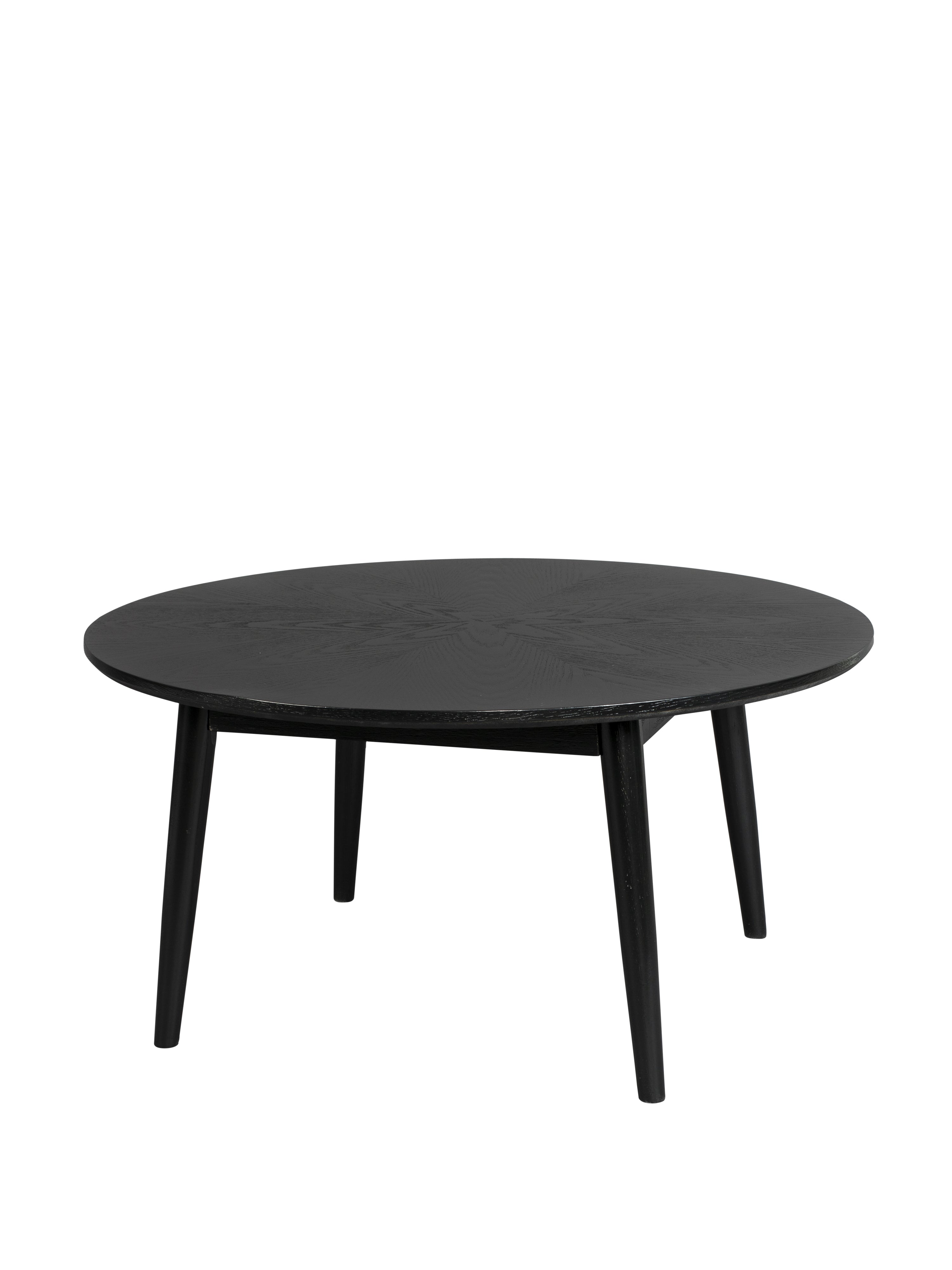 Halifax Round Coffee Table - Black