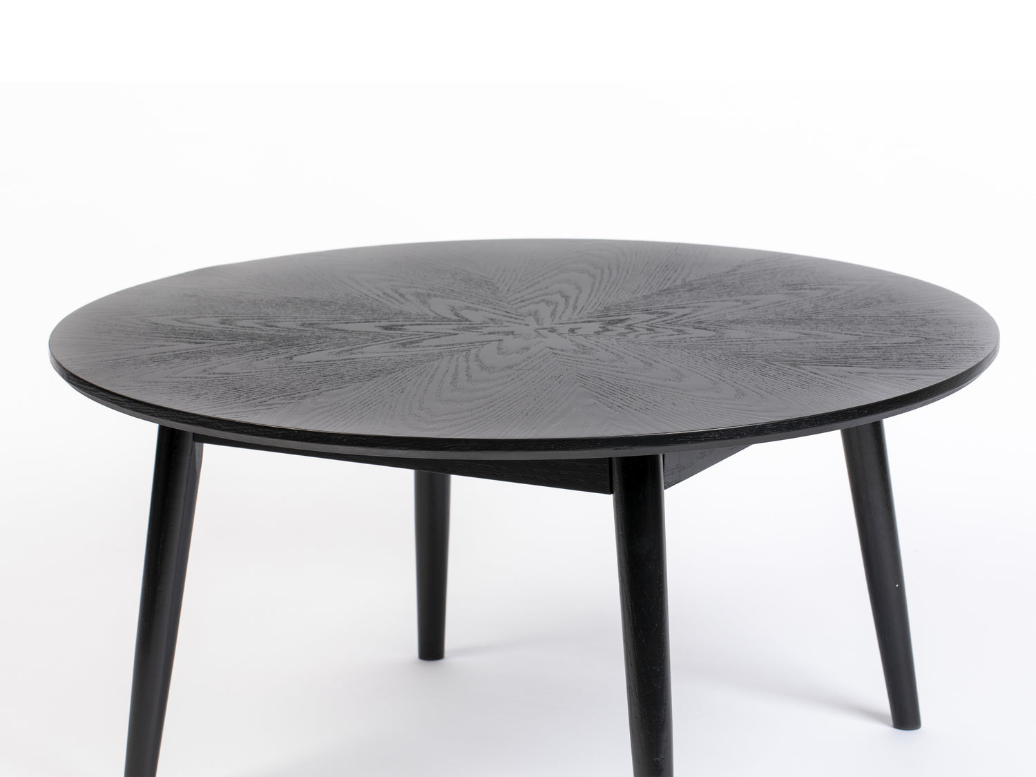 Halifax Round Coffee Table - Black