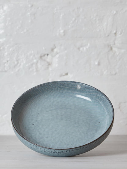 Nordic Sea Large Stoneware Pasta Bowl