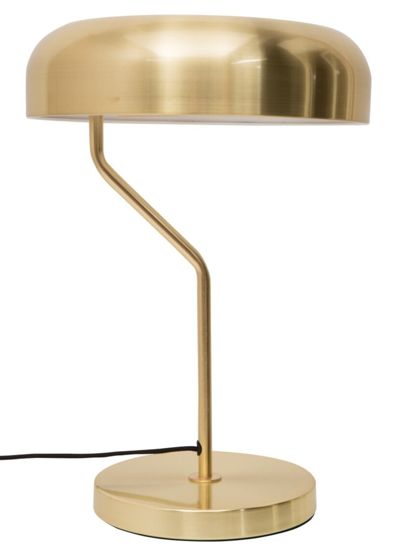 Eclipse Brass Desk Lamp