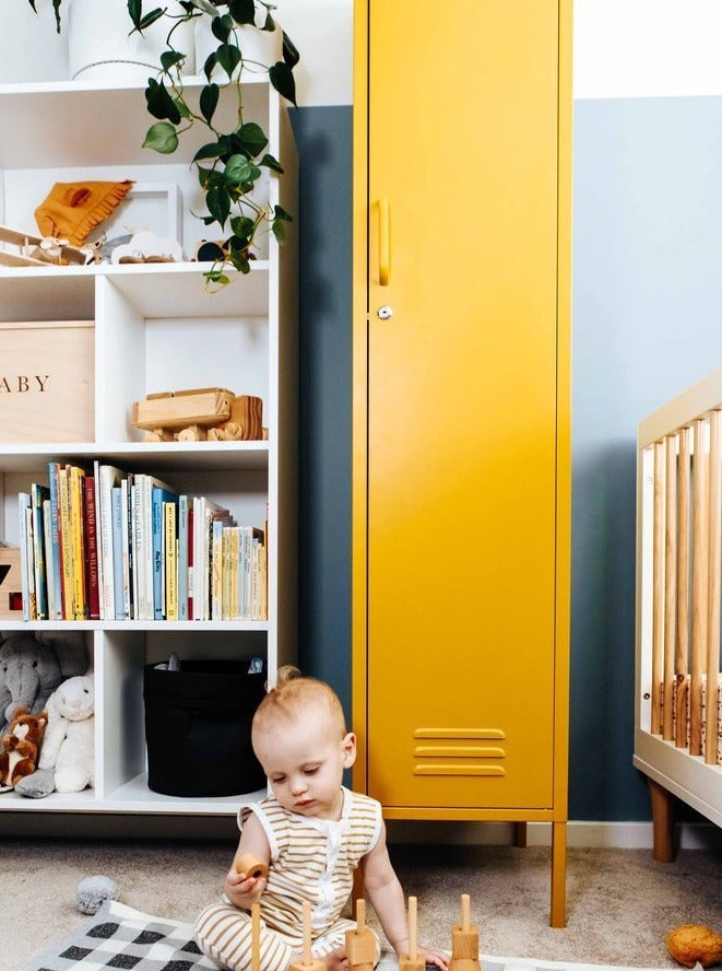 The Skinny Mustard Made Locker in Mustard