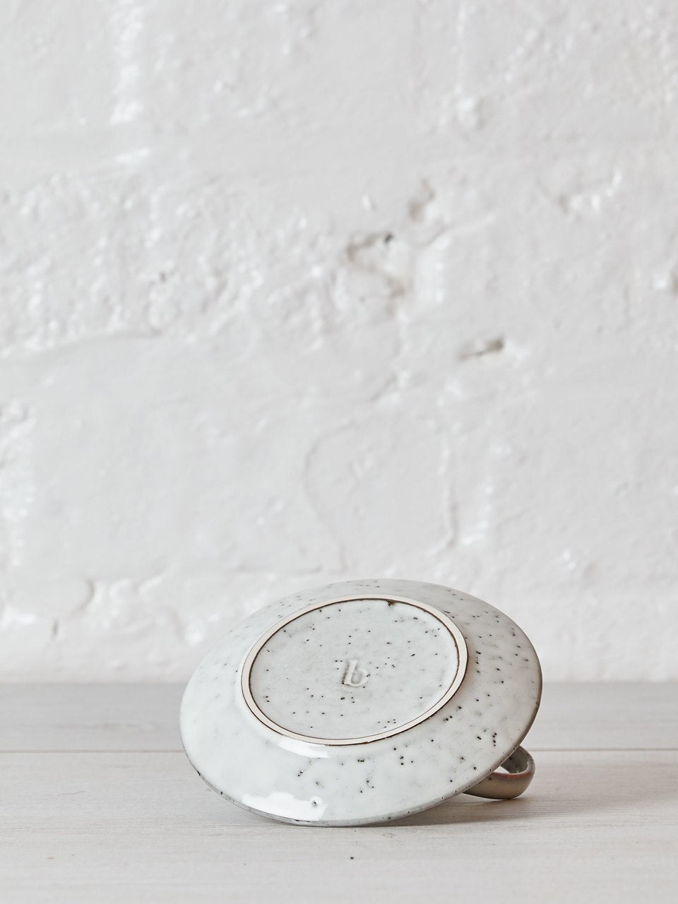 Nordic Sand Stoneware Cup and Saucer