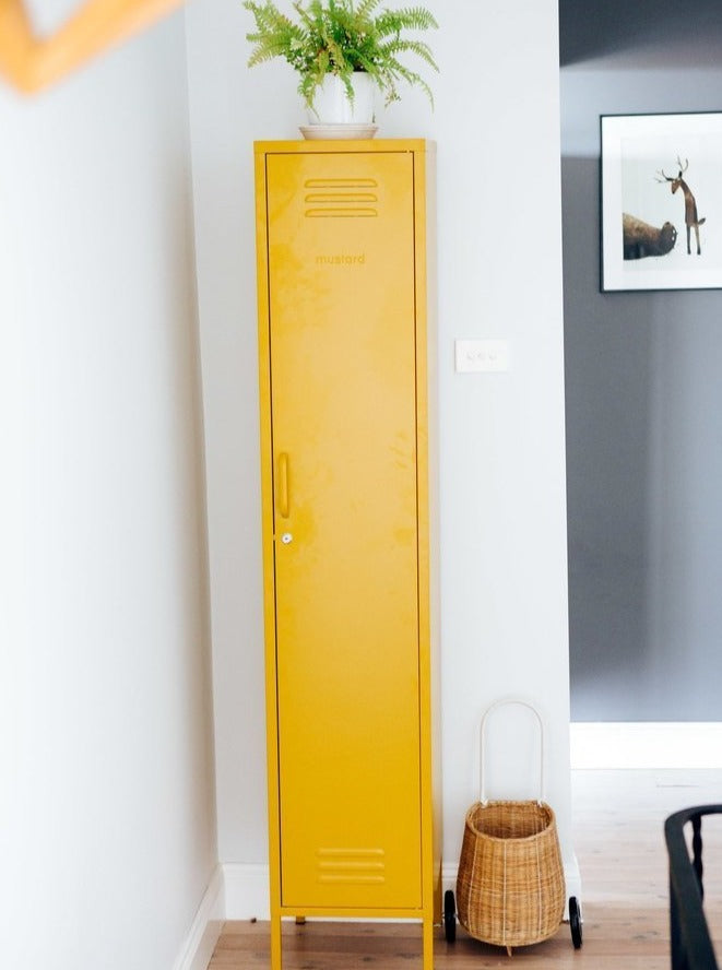 The Skinny Mustard Made Locker in Mustard