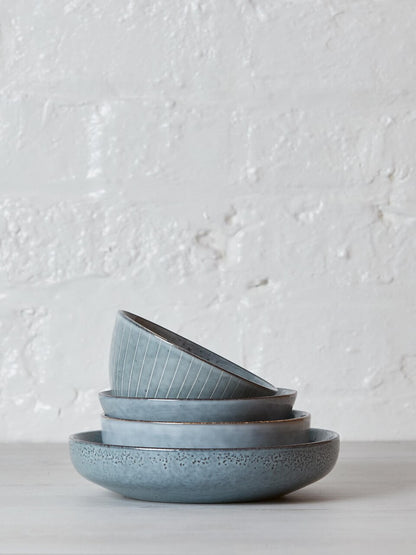 Nordic Sea Stoneware Cereal Bowl