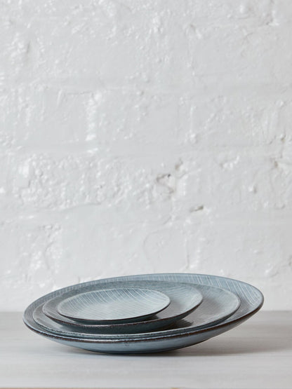 Nordic Sea Stoneware Dinner Plate