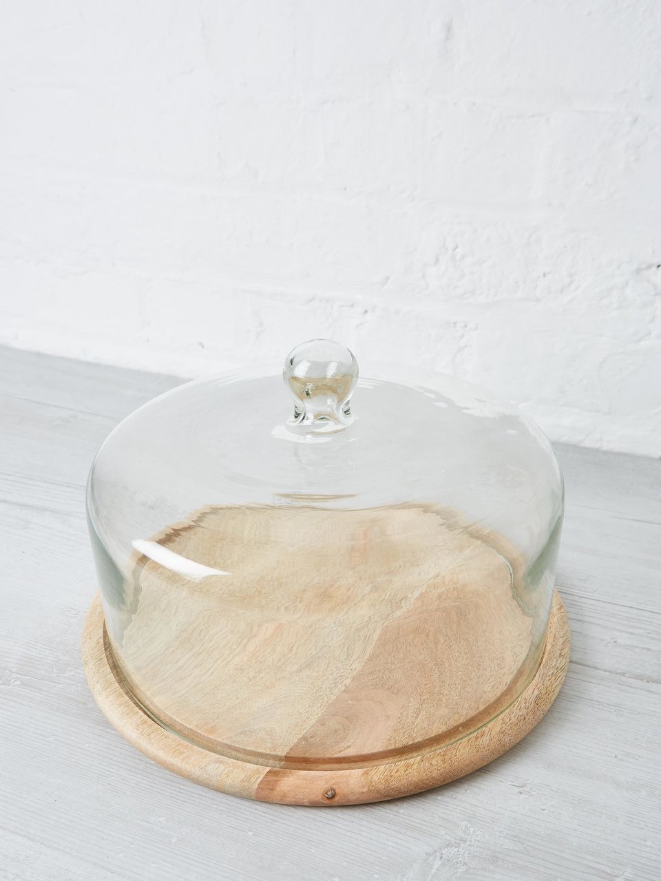 Recycled Glass Cake Dome - 2 Sizes Available