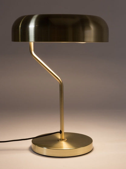 Eclipse Brass Desk Lamp