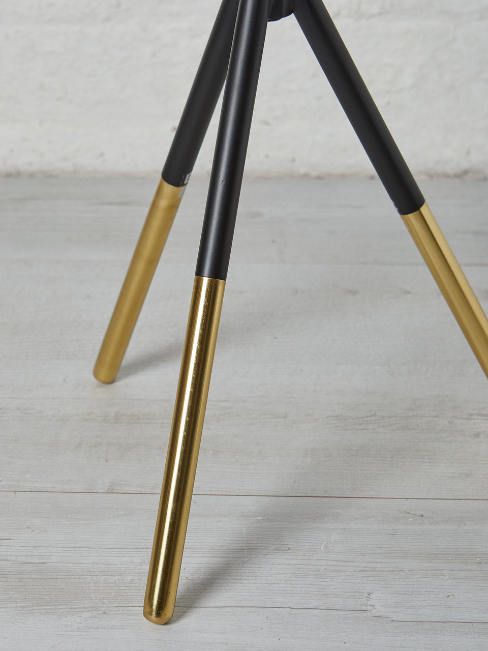 Elia Brass and Black Side Table