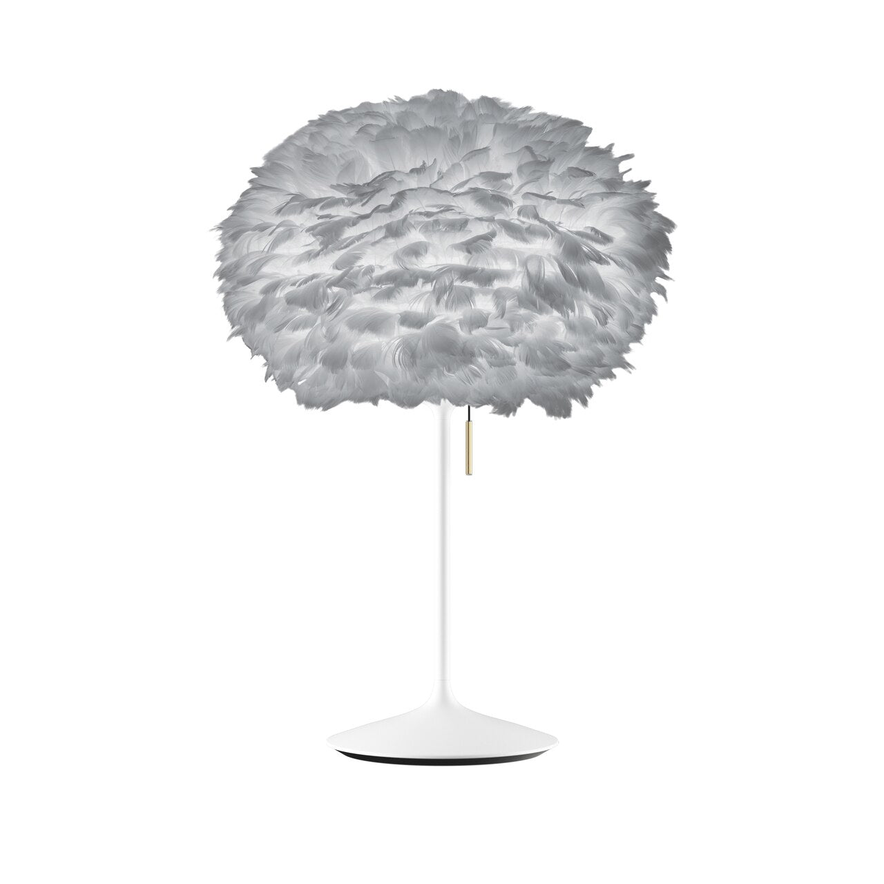 Eos Medium Light Grey Goose Feather Shade