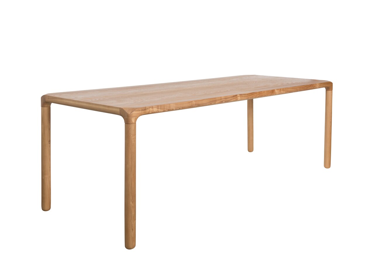 Storm Ash Wooden Dining Table  220cm