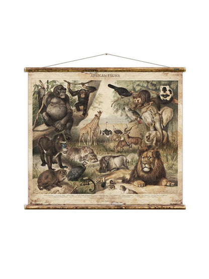 Wall Hanging African Fauna