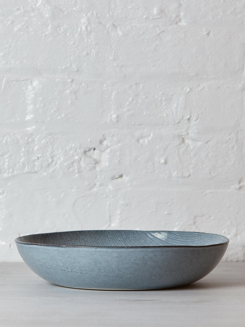 Nordic Sea Stoneware Salad Bowl