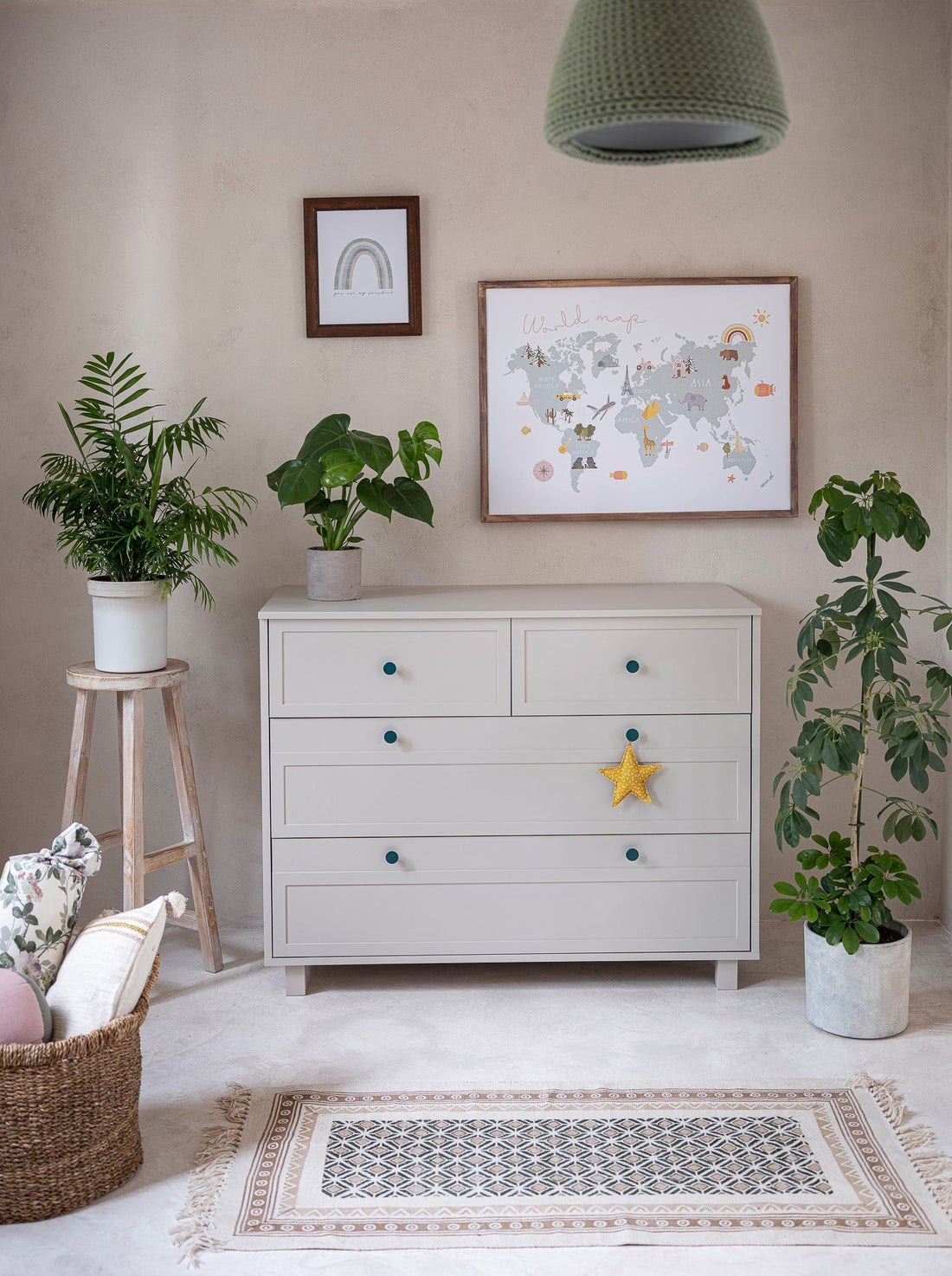 Handmade Vintage Chest of Drawers