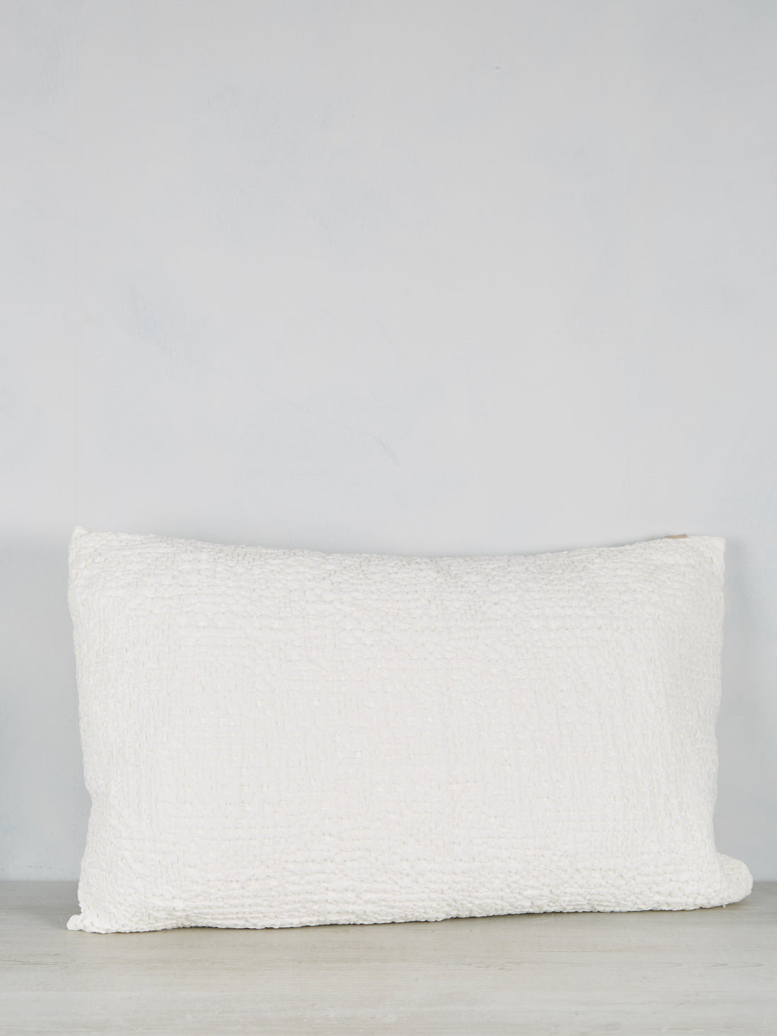 Tana Stonewashed Bed Cushion Pure White