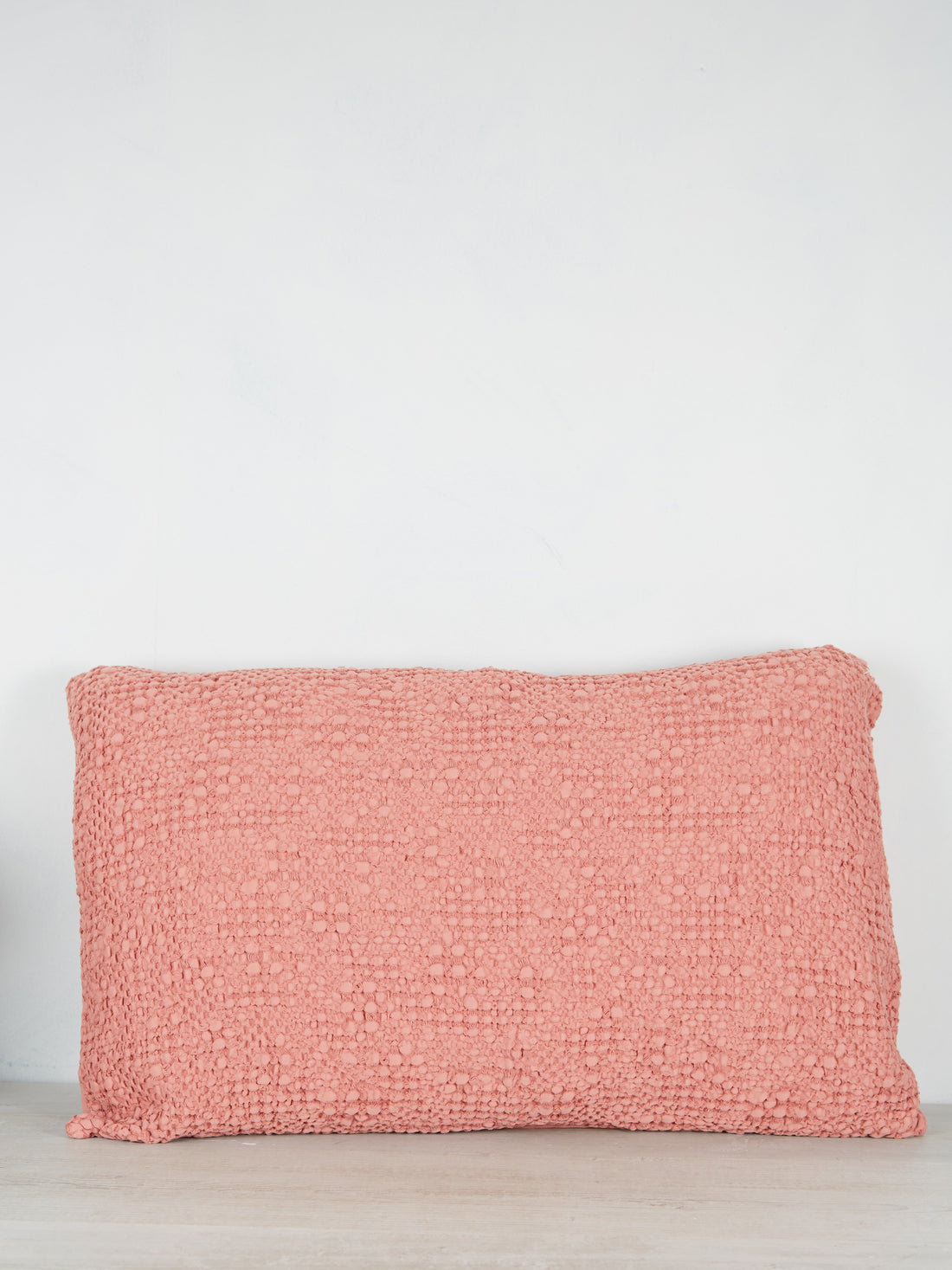 Tana Stonewashed Bed Cushion Blush