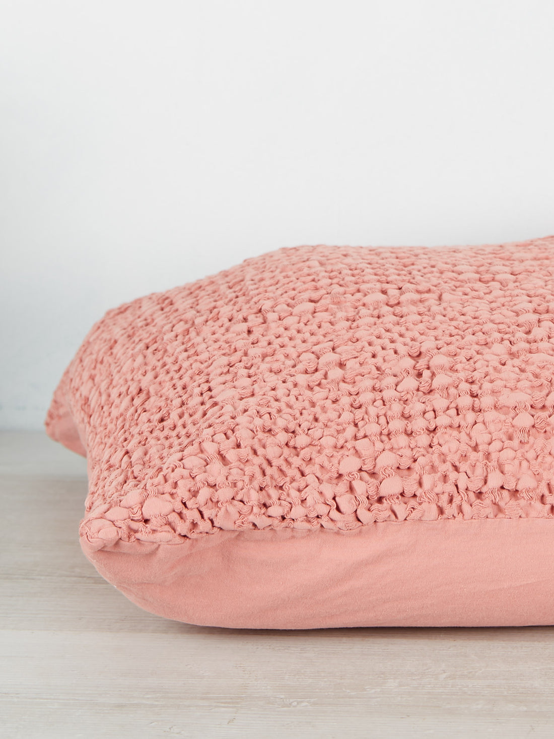 Tana Stonewashed Bed Cushion Blush