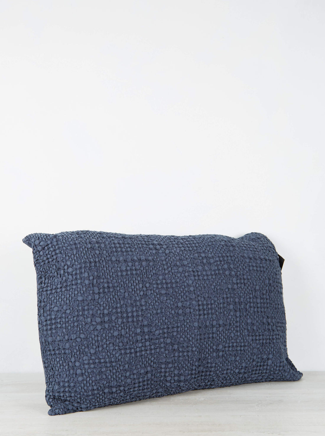 Tana Stonewashed Bed Cushion Cobalt Blue