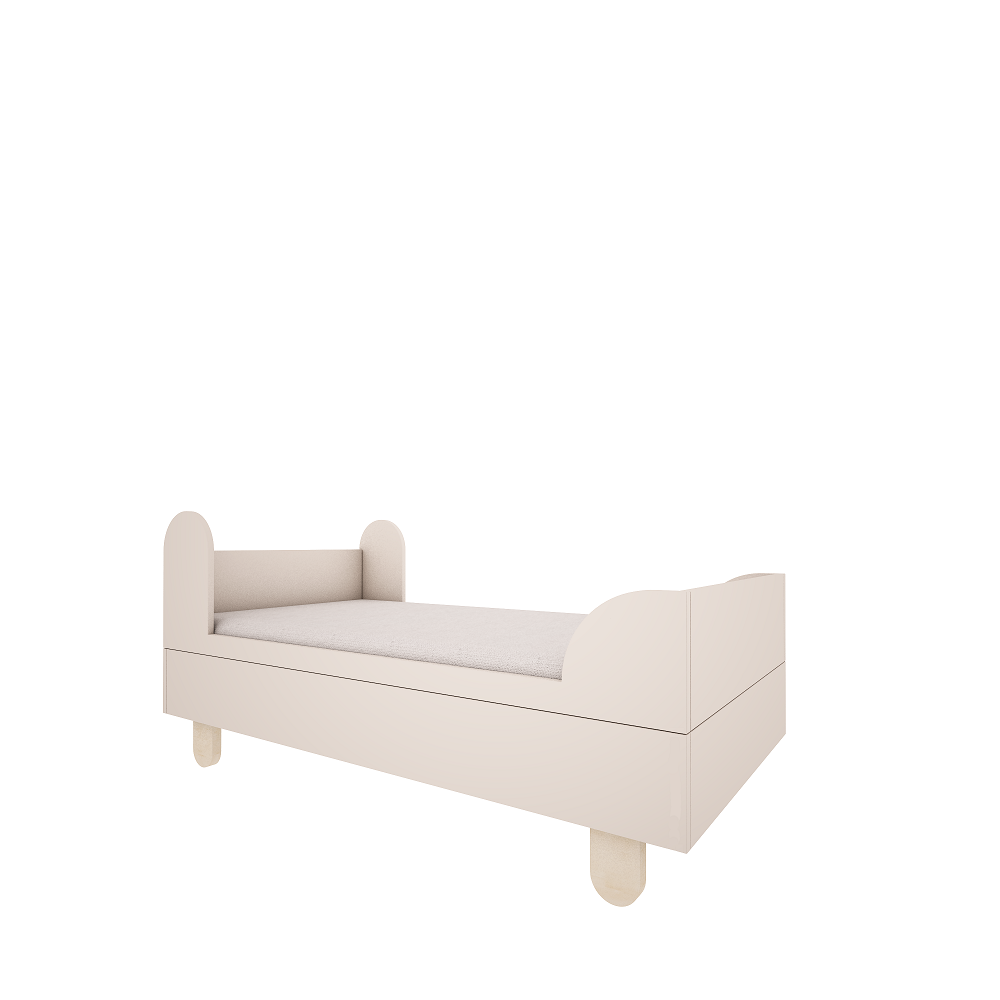 Classic Scandi Bed - Cashmere