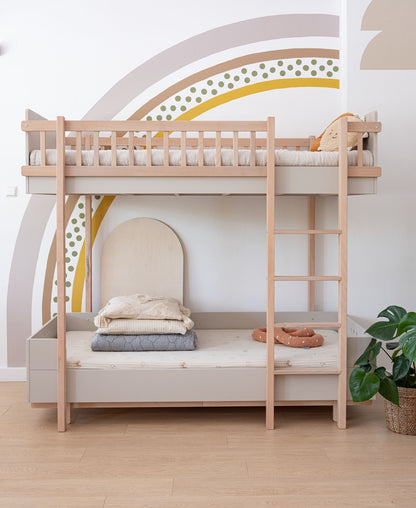 Classic Scandi Bunk Bed - Cashmere