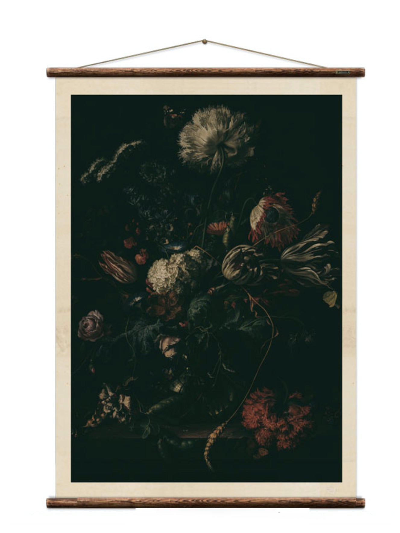 Wall Hanging Vase of Flowers