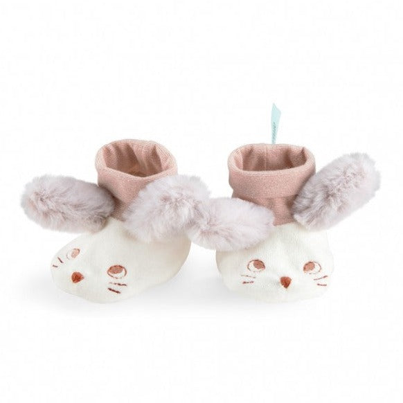 Mouse Baby Slippers With Ears